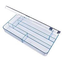 Flambeau 5130CL Multiple Compartment Six-Compartment Box 11 15/16" x 5 15/16" x 1 7/16" (30.32 x 15.08 x 3.65 cm)