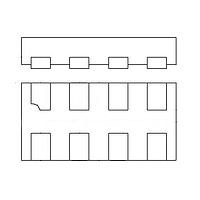 Semtech UCLAMP3312T.TCT ESD Suppressors UCLAMP3312T 2.5V SLP