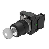 EAO 45-190H.1000.111.101 Keylock Switch KL-KR RONIS T254 1NO On-Off Scrw Trm