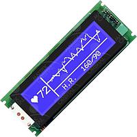 Matrix Orbital GLK24064-25-WB Intelligent Graphic LCD Blue Background White Text