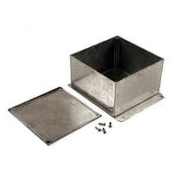 Hammond Manufacturing 1590KF Flanged Enclosure Diecast Alum wFlange 5x2.95x5" Natural