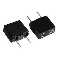 Bel Fuse 0HAAL4000-05 Micro Fuses 2-Pin Radial Fuse, Rectangular, Time Lag, IEC, Short Leads, 4A