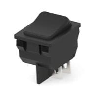 AMP Connectors - TE Connectivity PRFDB1-16F-BR000 Rocker Switches PWR ROCKER RED ON-OFF, ILLUM