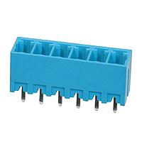 Same Sky (formerly CUI Devices) TBP02R2-381-06BE Headers Terminal block, pluggable, 3.81, receptical, 6 pole, blue