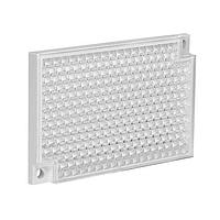 Banner Engineering BRT-80X50C Reflector Retroreflective Target: Rectangular 80 x 50 mm; Reflectivity Factor: 1.4; Max Temp = 60 degree C; Plastic - Two Screw Holes for Mounting