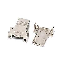 Amphenol CONEC 165X14609X D-Sub Backshells DSUB 9-50POS STR ENTRY PLSTC HOOD