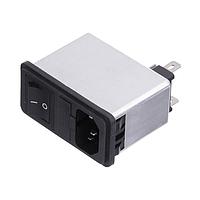 Schaffner FN285-6-06 Inlets 6A W/SWITCH & 1 FUSE