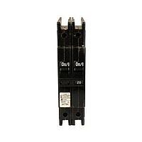 Eaton QCF2020H Miniature QCF Bkr, 2P, 20A, 240 Vac, 10 kAIC
