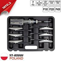 YATO YT-05801 Cylinder Hone Tool Set (7 Pcs)
