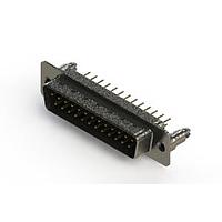 EDAC 627-M25-620-BN5 D-Sub Connectors - Standard Density Vertical Machined D-Sub Connectors