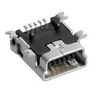 Mill-Max 897-43-005-00-100001 Mini USB Type B Connectors RCPT MINI TYPE B SMT