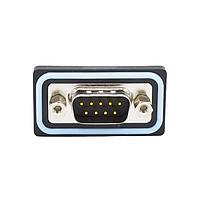 NorComp SDF-R09-113L011 Plug 9 pin R/A solder M flash 4-40 int thrd