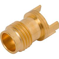 Amphenol SV Microwave 1621-60051 PCB Connectors 2.4mm F Edge Launch Conn .093" PCB Thick