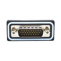 NorComp HDF-V26-113L011 High Density D-Sub Connectors 26 pin vert solder M flash 4-40 int thrd