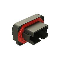 Amphenol SINE Systems AT15-12PB-BM16 Connectors Str Flng Mnt PCB Rcp 12POS Blk Tin Cont