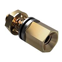 Amphenol Positronic M24308/26-1Z Jack Screw Female Screwlock, 0.312" shaft, Carbon Steel, Zinc finish (HARDWARE)