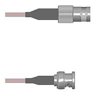 Amphenol Custom Cable Q-0B00M000H024i RF Cable Assemblies BNC-SJB/BNC-SP G142 24I