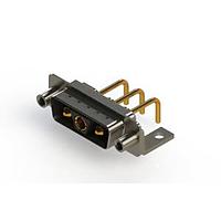 EDAC 629-3WK3250-1NE Mixed Contact D-Sub Connectors Right-angle Power Combo D-Sub Connector