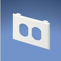 Panduit T70PIW Power Rated Fitting Single Gang Snap-on Rectangular Electric