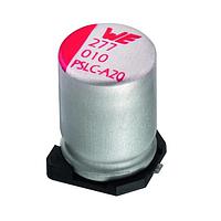 Wurth Elektronik 875075661009 Aluminum Polymer Capacitors WCAP-PSLC 35V 270uF 20% ESR=20mOhms