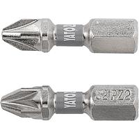 YATO YT-78004 Screwdriver Bits (PZ2x25mm, 1/4")