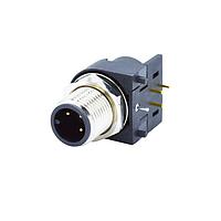 NorComp 861-R03-113R004 Connectors M12 3 P M RA R 10u