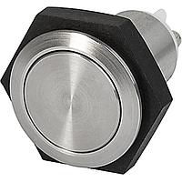 Schurter 1301.9565 Standard Switches MCS 22 Metal Switch Stainless Steel