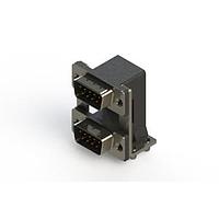 EDAC 661-009-664-048 Dual Port D-Sub Connectors Right-angle Dual Port D-Sub Connector