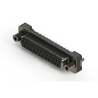 EDAC 628-025-320-217 D-Sub Connectors - Standard Density Vertical Plastic Body D-Sub Connector