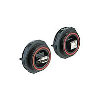 Bulgin PX0845/B USB Type B Connectors PANEL MT USB B TYPE PCB DIRECT MOUNT