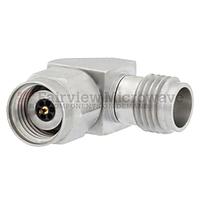 Fairview Microwave SM3841 RA 1.85mm Female to 2.4mm Male Adapter 50 GHz