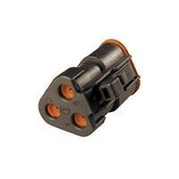 DEUTSCH - TE Connectivity DT06-3S-CE05 3-Way 3P DT PLG ASM E SEAL ENH RET, END CAP