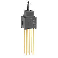 NKK Switches A24JW Process Sealed Subminiature Toggles ON-ON-ON .248 BAT EXTENDED PC .4VA