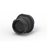 DEUTSCH - TE Connectivity HDP24-18-8SE Receptacle REC, 8P, BLK, E, 12, S