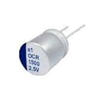 Lelon ORZ152M0JBKF0812 Aluminum Polymer Capacitors 1500uF 6.3V 20% Tol.