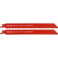 YATO YT-33934 Sabre Saw Blades Bim (24TPI, 225mm)