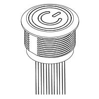 P&B AVC22MS16FE1DT5A04 Anti-Vandal AVC22M Flat S16 RGB RL 500mm/1x6
