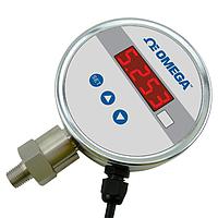OMEGA DPG101-V100G AC Powered, Digital Pressure Gauge (Gauge, 100 psi, NPT Male, 1/4 in, IP65)