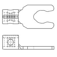 Molex 19098-0043 Spade SNAP SPADE KRIMPTITE ITE (BB-1707-06) SP