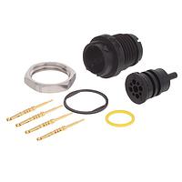 Amphenol Alden 330252 Connectors Fr Pnl Mnt PCB Tail Kit Pnl Mnt 4P 22AWG