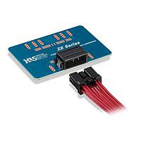 Hirose Electric ZE05H-2P-2H Receptacles Right Angle Receptacle, SMT Solder Tabs, 2 Position