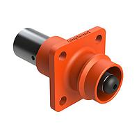 Amphenol SINE Systems ATHP041P08NN-50-ORG Receptacles 8mm strt rcpt pin 180A/1000V, orange