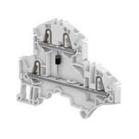 AMP Connectors - TE Connectivity ZK2.5-D-CH-DU Feed Through Terminal Block Aut SNK PI-Spring