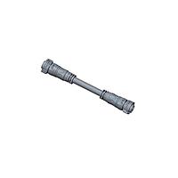 Amphenol LTW AB-BD05BL-BDBL-QD004 Sensor Cables / Actuator Cables X-Lok, Standard Size, Plastic, 5A, 05 pins, Female Connector, Male Contact, Straight-to-Straight, Push Lock, Overmolded Double Ended, Length 4000mm, IP68