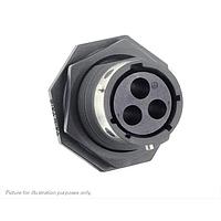 Eaton Souriau-Sunbank UTGX7142G1S Receptacles Jam nut receptacle, without backshell, for 3 female contacts, IP68/69K