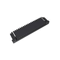 Amphenol FCI SFW18R-6STE1LF Board Mount 1.00mm Flex Connector, SFW-R series, 18 Position, Top side Contact, Side Entry Surface Mount ZIF CIC Connector, Lead Free.