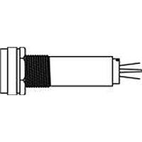 Dialight 610-4132-120F LED Panel Mount Indicators RED DIFFUSED