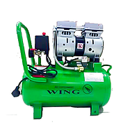WING TW-OF750-25L Oil Free Silent Air Compressor (25L, 8 Kg/cm2)
