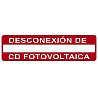 HellermannTyton 596-00814 Solar Label Solar Label, Printable, Spanish, PHOTOVOLTAIC DC DISCONNECT, 3.75" x 1.0", PET, Red, 50/roll