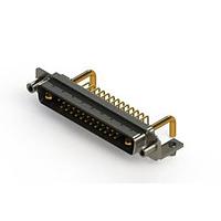 EDAC 629-27W2250-2T5 Mixed Contact D-Sub Connectors Right-angle Power Combo D-Sub Connector